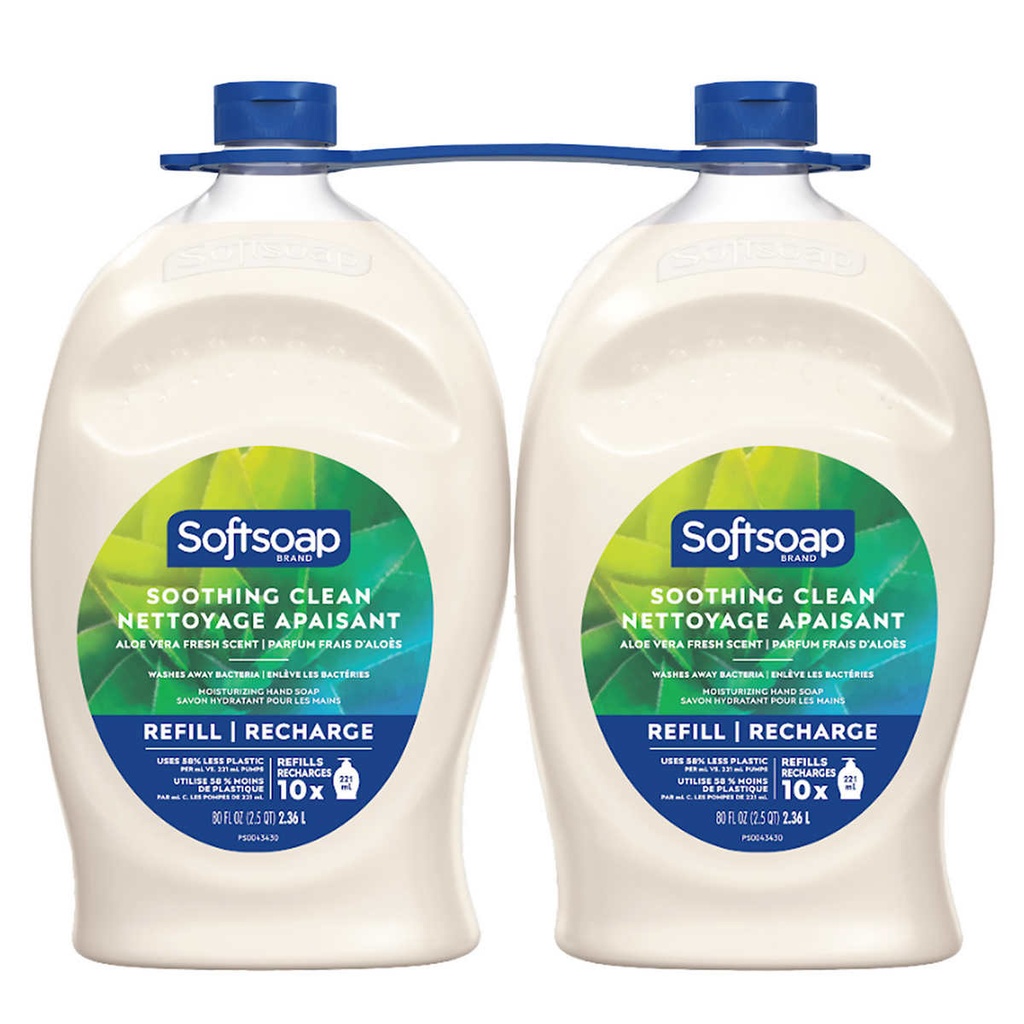 LIQUID HAND SOAP - Soft Soap - 2.37L jug - pkg/2