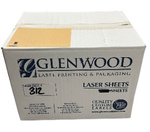 label - 4 x 5 - ingredient - FROZEN - beige - 4/sheet - case/1000