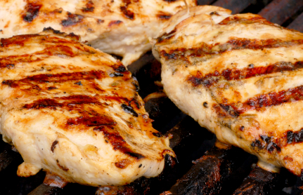 chicken BREAST - fully cooked - 4kg - Reuven - case / 2 x 2 kg bags