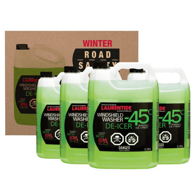 windshield washer - Laurentide - jug 3.78L - case/4