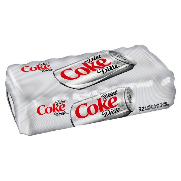 soda - DIET COKE - 355ml - case/32