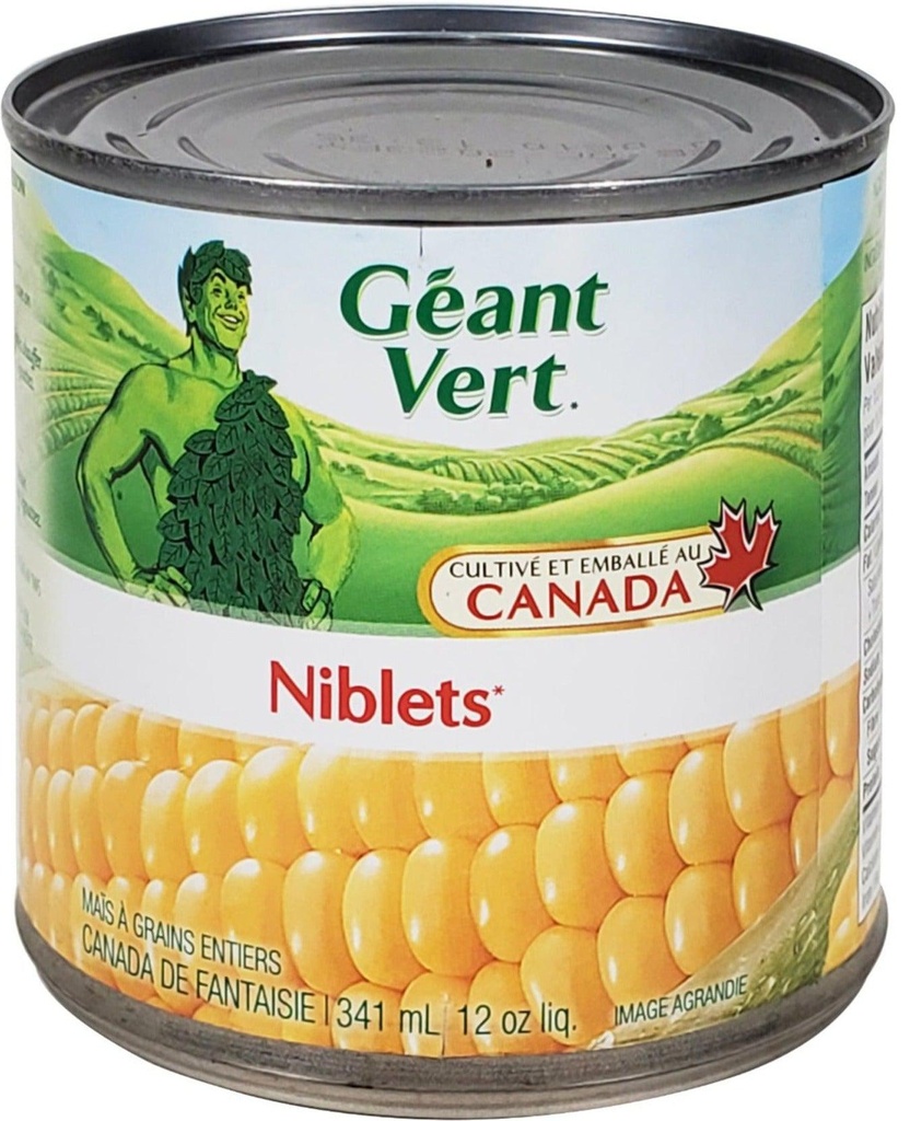 corn - kernel - niblets - Green Giant - 341ml - can