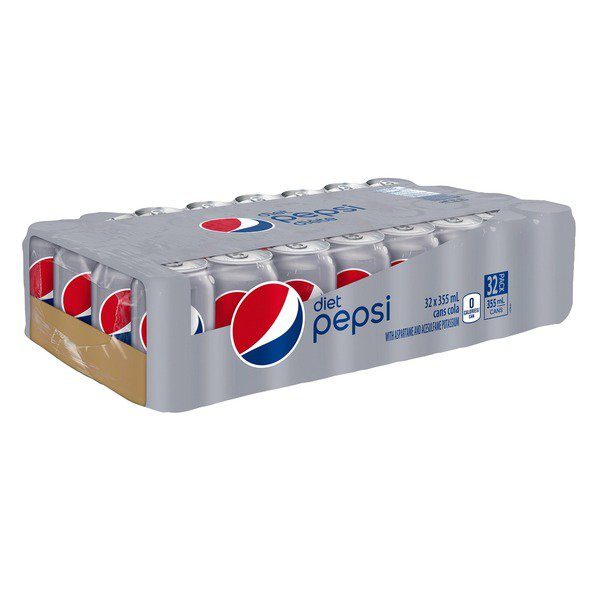 soda - DIET PEPSI - can - 355ml - case/32