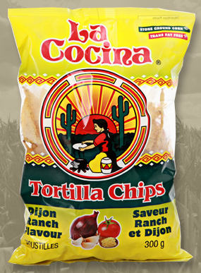 tortilla chip - La Cocina - DIJON RANCH - bag 300g