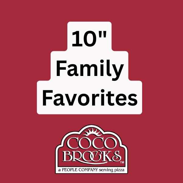 Pizza - 10" - Frozen - Warehouse Pack - Family Favorites - Variety - case/5