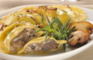 Pasta - Roasted Mushroom Ravioli - 700g/bag