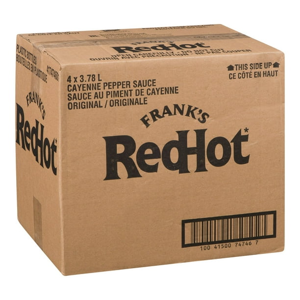 hot sauce - Franks - Original - Jug - 3.78L - case/4