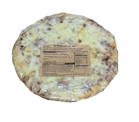 FB - pizza - frozen - 12" - OC - Pepperoni - ea