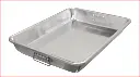 baking / roasting pan - aluminum - 18"/26"/3.5" - with handles - heavy duty - 2.0 mm / 12ga - U