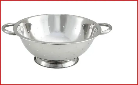 [COD-5 - N] colander - stainless steel - 5 qt - Winco - N 