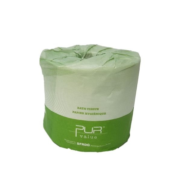 toilet paper - WRAPPED - 2ply - 500 sheet - case/48 rolls