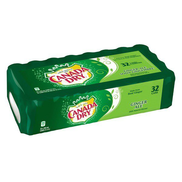 soda - Canada Dry - ginger ale - 355ml - case/32