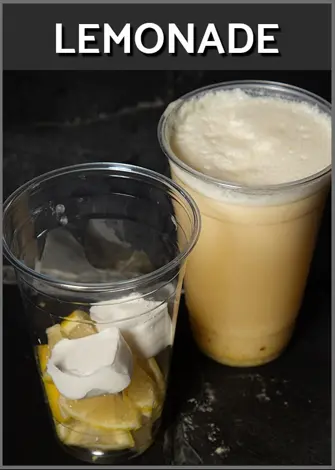 smoothie - 20oz cup / lid - LEMONADE SMOOTHIE - frozen - PLU / 3123