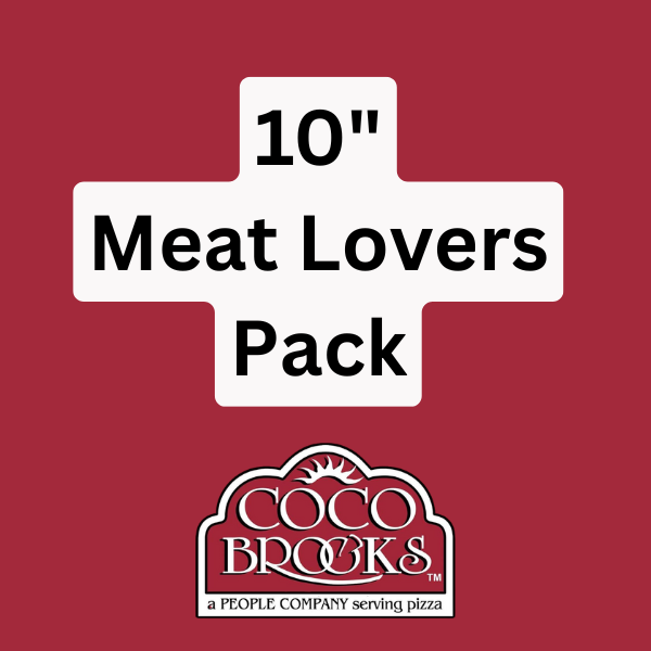 Pizza - 10" - Frozen - Warehouse Pack - Meat Lovers - Variety - case/5