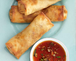 Spring Roll - Vegetable - par fried - bag/15