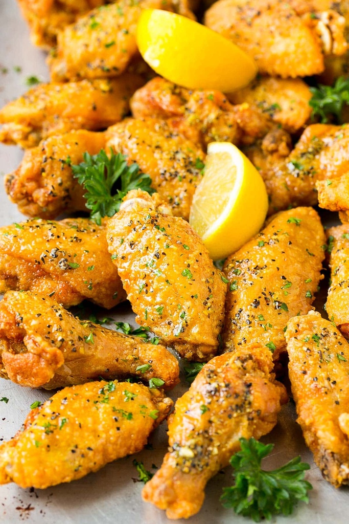 Chicken - Wings - Lemon Pepper - 970g - bag