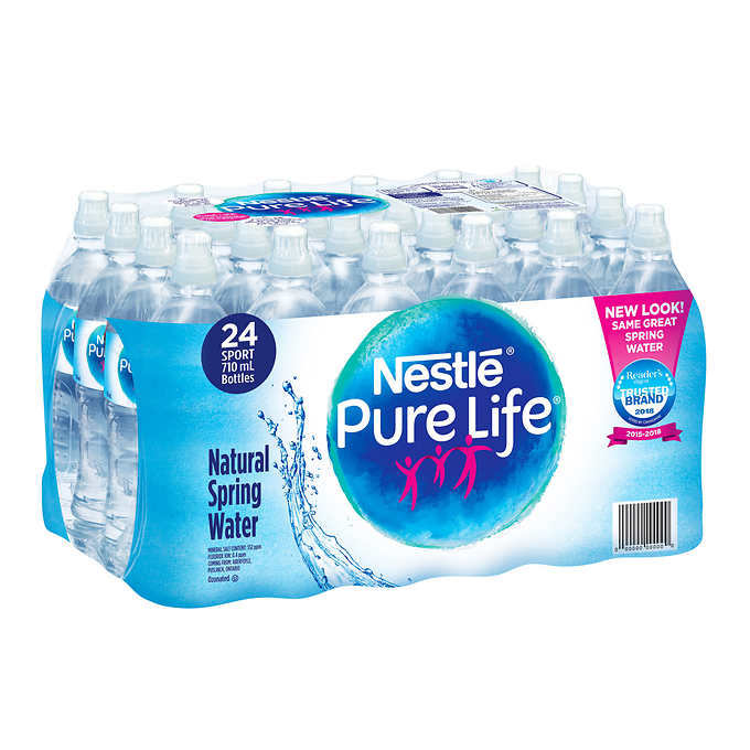 water - 710ml - Nestle - case/24