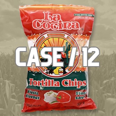 tortilla chip - La Cocina - FIESTA - bag 300g - CASE/12