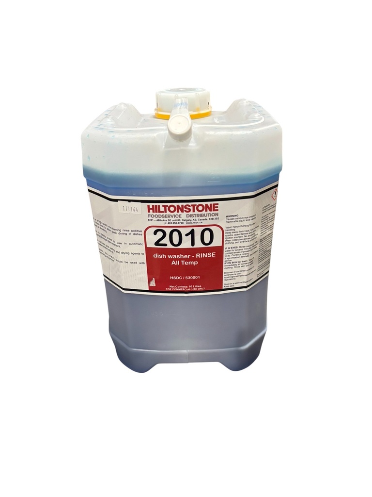 dish washer - chemical - RINSE / 2010 - All Temp - jug / 10L