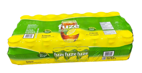 soda - FUZE LEMON ICE TEA - 355ml - case/32 