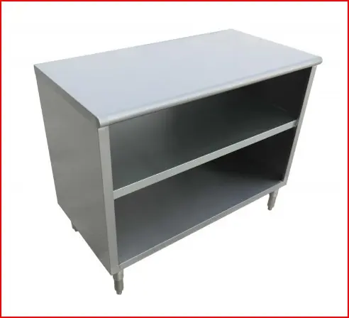 dish cabinet - 18"/48" - ISLAND Style - Omcan / 38032 - ALL STAINLESS - N