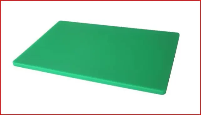 cutting board - hdpe - GREEN - 18"/24"/0.5" - U
