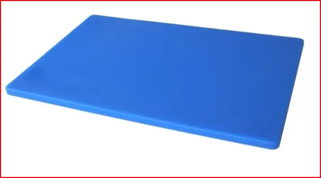 cutting board - hdpe - BLUE - 18"/24"/0.5" - Omcan - N