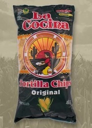 [109498] tortilla chip - La Cocina - TACO SHACK- Restaurant Style - white corn - lightly salted - Gluten Free - bag 400g