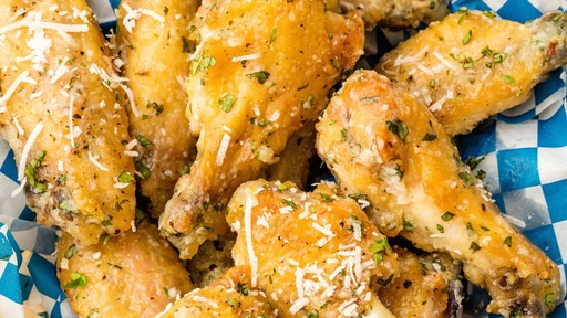 [205020] chicken wings - Garlic Parmesan - 970g - bag