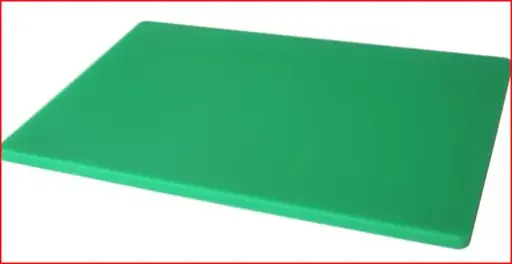 [41198-U] cutting board - hdpe - GREEN - 12″/18″/0.5″ - U